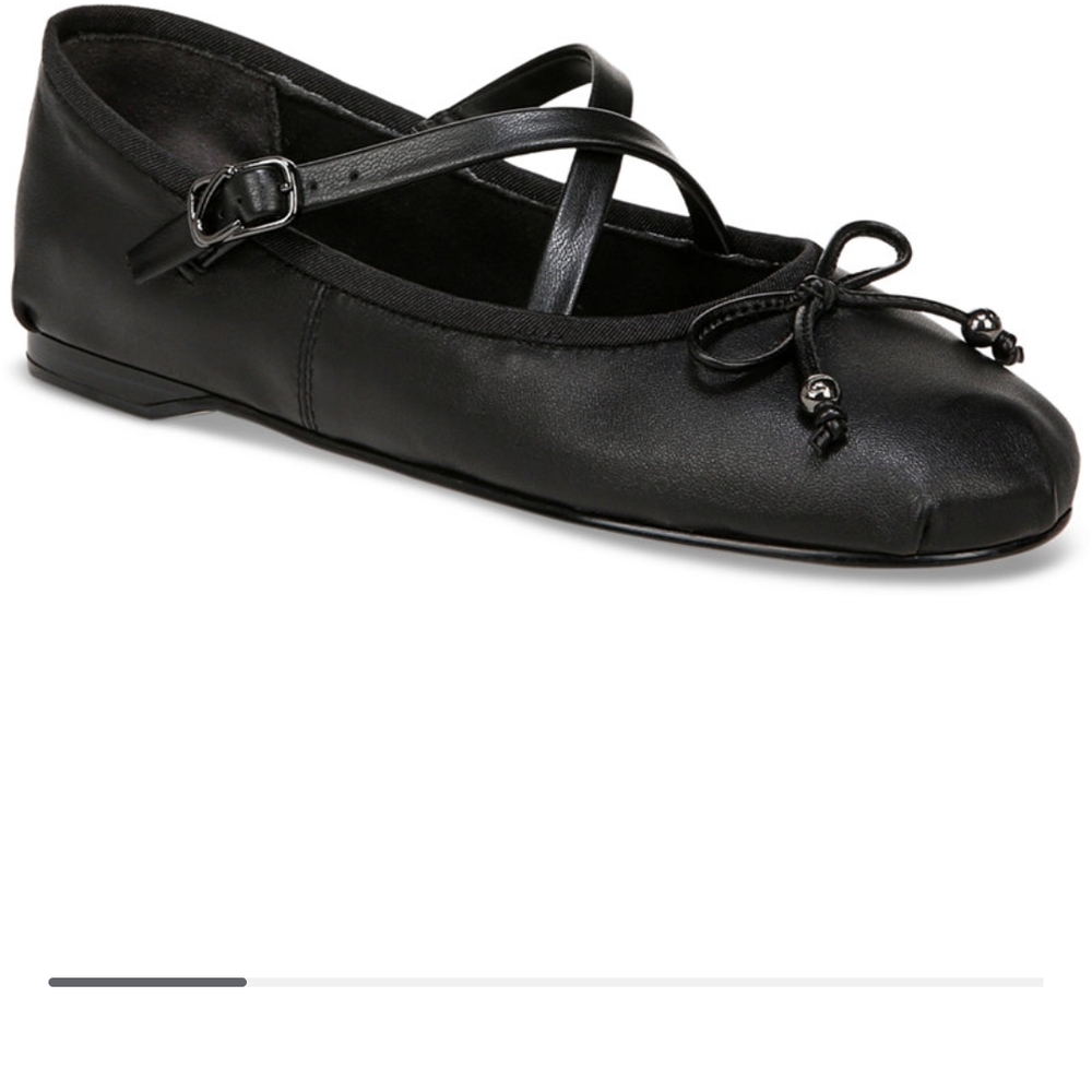 ZURI Black Ballet Flats
